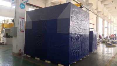 墨西哥、泰國客戶采購的安捷倫自動噴膠機正式打包發貨