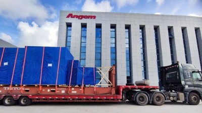 又發了3臺設備！滾膠機、噴膠機、縮徑機發印度汽車減震客戶
